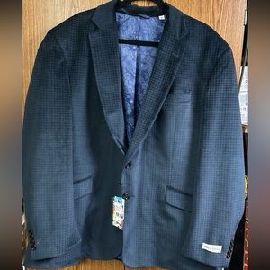 Robert Graham Navy Wilkes Blazer size 52 New With Tags